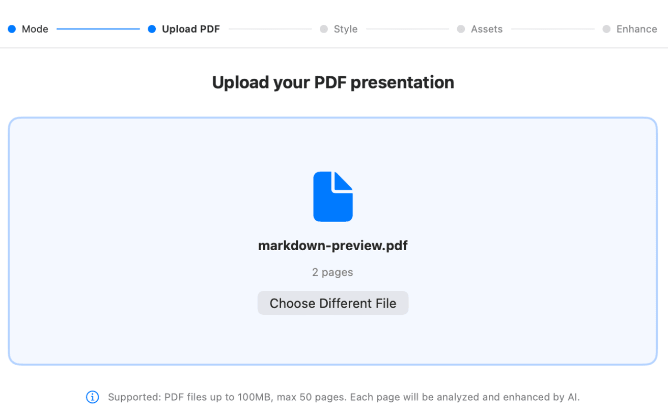 PDF Enhancement